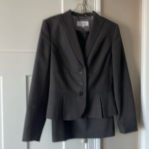 Calvin Klein two piece suit. Excellent condition. Wore twice.